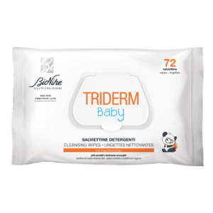 triderm baby salviette detergenti bionike 72 bugiardino cod: 978594618 