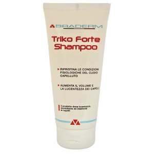 braderm triko forte shampoo per capelli bugiardino cod: 935538583 