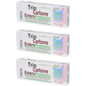 Trova Offerte di trio carbone entero probiotici 3x7 pz flaconcini bevibili e compra online