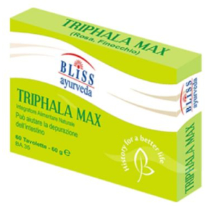 triphala max 60 compresse bugiardino cod: 930967979 