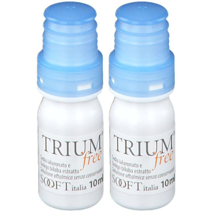 Trova Offerte di trium free gocce oculari set da 2 2x10 ml oftalmiche e compra online