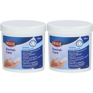 Trova Offerte di trixie pulizia denti, salviettine da dito monouso 2x50 pz salviette e compra online