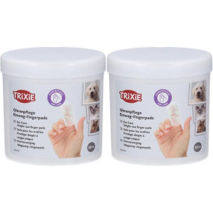 Trova Offerte di trixie pulizia orecchie, salviettine da dito monouso 2x50 pc salviette e compra online
