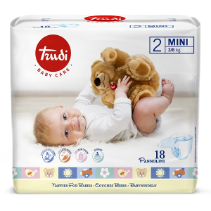 Trova Offerte di trudi baby care pannolino per bambini mini 3/6kg 18 pezzi e compra online