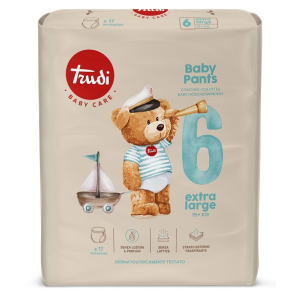 Trova Offerte di trudi baby care pants extra large 15+ kg 17 pezzi e compra online