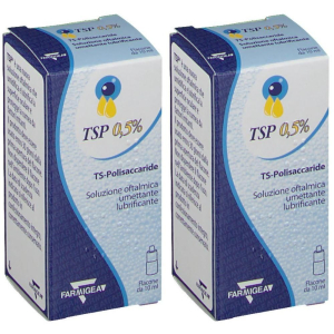 Trova Offerte di tsp 0,5% soluzione oftalmica 2x10 ml gocce oftalmiche e compra online