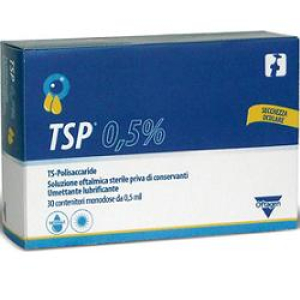 tsp 0,5% soluzione oftalmica sterile bugiardino cod: 931935252 