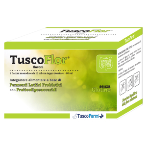 tuscoflor 8 flaconi 10ml bugiardino cod: 939115972 