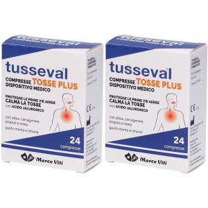 Trova Offerte di tusseval tosse plus compresse 2x24 pz e compra online