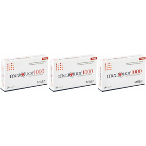 Trova Offerte di u.g.a.® nutraceuticals meaquor® 1000 set da 3 3x30 pz capsule e compra online