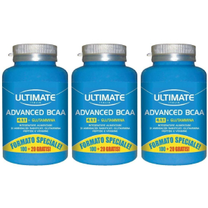 Trova Offerte di ultimate advanced bcaa compresse 3x120 pz e compra online