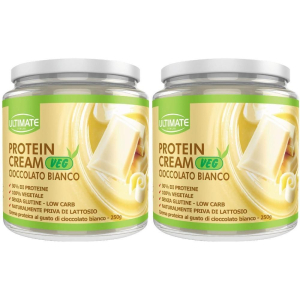 Trova Offerte di ultimate crema proteica veg cioccolato bianco 2x250 g e compra online