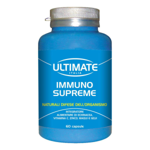 ultimate immuno supreme 60 capsule bugiardino cod: 980435150 