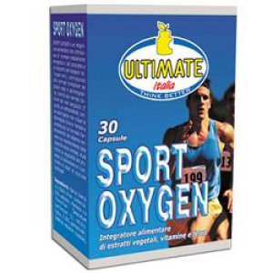 ultimate sport oxygen 30 capsule bugiardino cod: 924299985 
