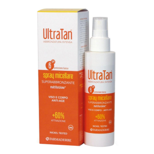 Ultra tan spf6 accel abbr spray