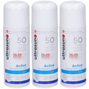 Trova Offerte di ultrasun active transparent gel spf 50 sports 3x150 ml e compra online