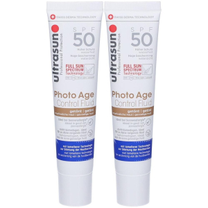 Trova Offerte di ultrasun photo age control fluid spf 50 tinted 2x40 ml e compra online