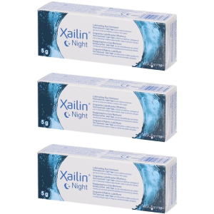 Trova Offerte di unguento lubrificante oftalmico xailin night 5 g 3x5 g pomata oftalmic e compra online