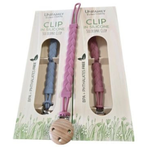 Unifamily - clip silicone treccina sky