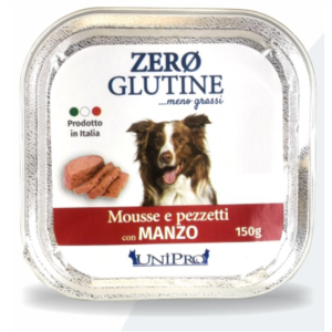 Trova Offerte di unipro cane zero glutine mousse pezzetti di manzo 150gr (vaschetta) e compra online