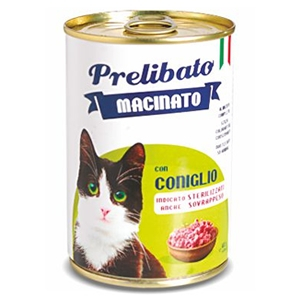 Trova Offerte di unipro gatto prelibato macinato sterilizzati sovrappeso coniglio 400gr (lattina) e compra online