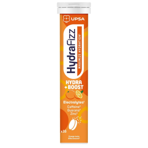 Trova Offerte di upsa hydrafizz boost maximize hydration - 16 compresse effervescenti con elettroliti, caffeina, guaranà e zinco e compra online
