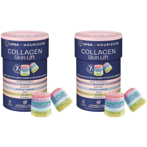 Trova Offerte di Upsa X Nourished Collagen Skin Lift 30 Gummies 2x165 g Caramelle e compra online