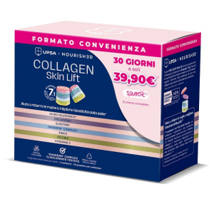 Trova Offerte di upsa x nourished collagen skin lift bipacco 30 caramelle gommsose x2 integratore di collagene e compra online