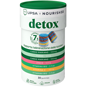 upsa x nourished detox 30gum bugiardino cod: 985509470 