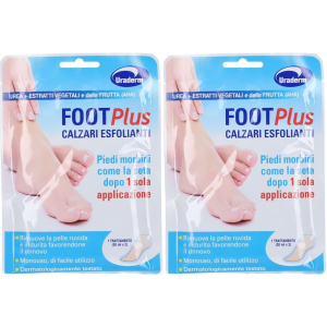 Trova Offerte di uraderm foot plus calze esfolianti 2x2x20 ml gel e compra online