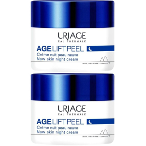 Trova Offerte di uriage age lift peel crema notte pelle nuova 2x50 ml e compra online