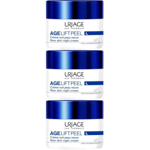 Trova Offerte di uriage age lift peel crema notte pelle nuova 3x50 ml e compra online