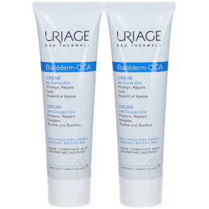 Trova Offerte di uriage bariéderm cica-crème set da 2 2x100 ml crema e compra online