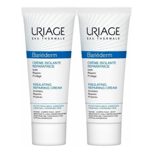 Trova Offerte di uriage bariéderm crème crema isolante riparatrice set da 2 2x75 ml cre e compra online