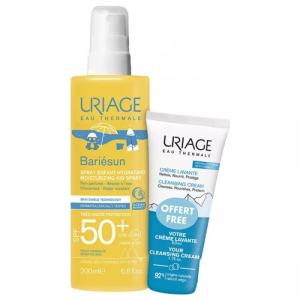 Uriage bariésun spray bambino idratante spf50+ promo 200 ml + omaggio crema lavante 50 ml