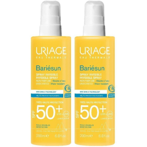 Trova Offerte di uriage bariésun spray invisible senza profumo spf 50+ set da 2 2x200 m e compra online