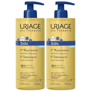 Trova Offerte di uriage bébé olio detergente lenitivo set da 2 2x500 ml e compra online