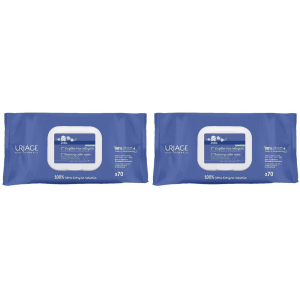 Trova Offerte di uriage bébé salviette detergenti all'acqua set da 2 2x1 pz e compra online