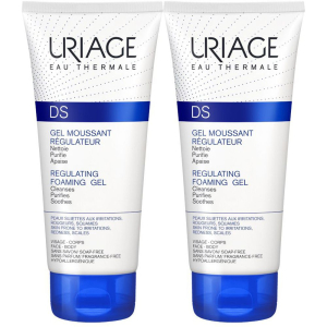 Trova Offerte di uriage d.s. gel nettoyant set da 2 2x150 ml detergente e compra online