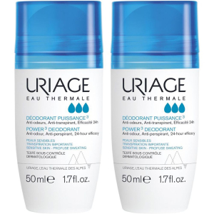 Trova Offerte di uriage deodorante power3 set da 2 2x50 ml roller e compra online