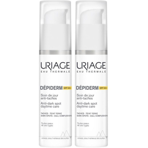 Trova Offerte di uriage depiderm spf 50 set da 2 2x30 ml crema solare e compra online