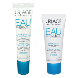 Trova Offerte di uriage eau thermale contorno occhi + crema leggera 40+15 ml set e compra online