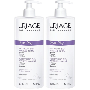 Trova Offerte di uriage gyn-phy - gel detergente intimo rinfrescante 500ml set da 2 2x5 e compra online