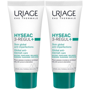 Trova Offerte di uriage hyseac 3-regul+ t 40ml set da 2 2x40 ml crema per la pelle e compra online