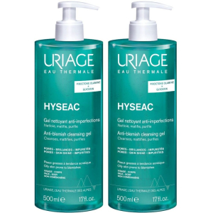Trova Offerte di uriage hyseac gel detergente purificante anti-imperfezioni set da 2 2x e compra online