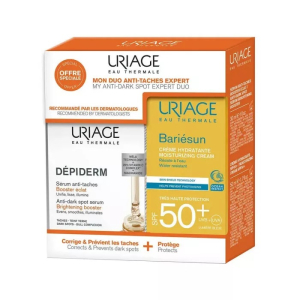 Uriage mon duo anti-taches expert promo con depiderm siero 30 ml + bariesan spf50+ 50 ml