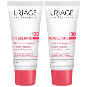 Trova Offerte di uriage roseliane crema anti-rossori spf30 2x40 ml solare e compra online