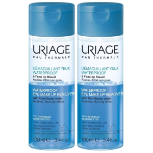 Trova Offerte di uriage struccante occhi waterproof set da 2 2x100 ml soluzione e compra online