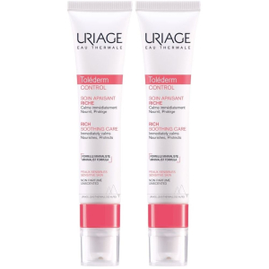 Trova Offerte di uriage toléderm control crema ricca set da 2 2x40 ml e compra online