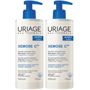 Trova Offerte di uriage xémose c8+ syndet detergente 500ml set da 2 2x500 ml sapone liq e compra online